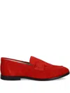 Gant Suede Loafers In Red
