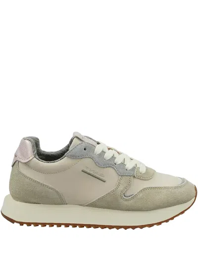 Gant Suede Panelled Trainers