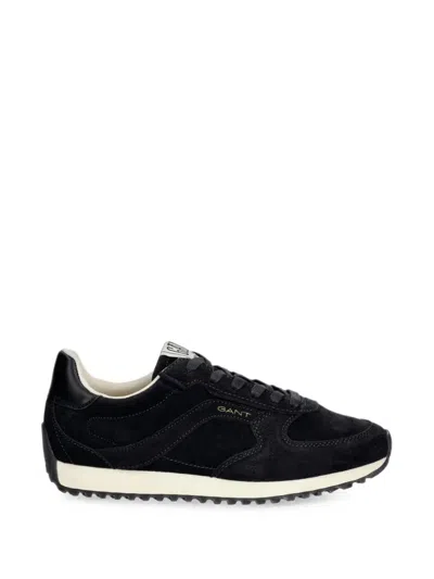 Gant Suede Sneakers In Black