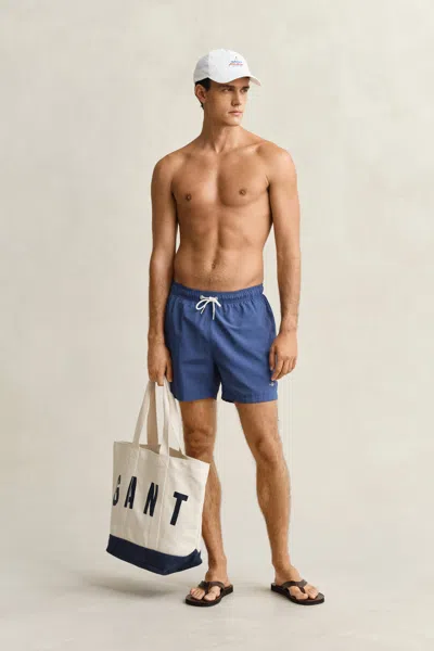 Gant Swim Shorts In Blue