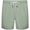 Gant Swim Shorts Green In Green