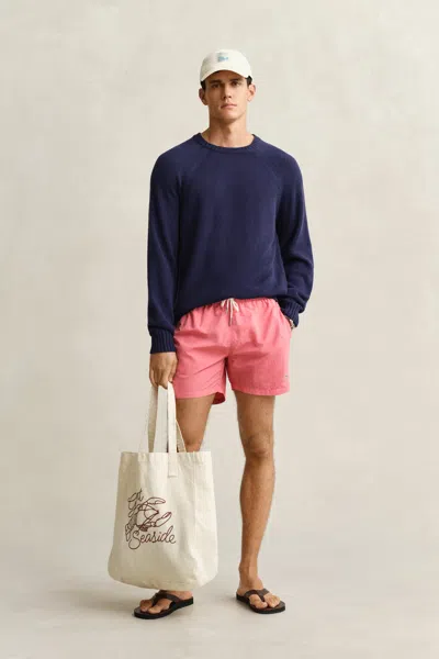 Gant Swim Shorts In Pink
