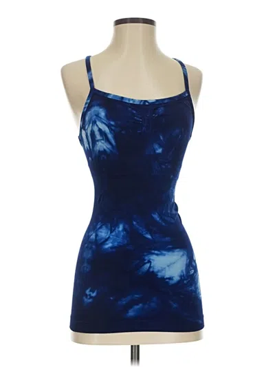 Pre-owned Gant Tank Top Blue Halter Neckline Tops