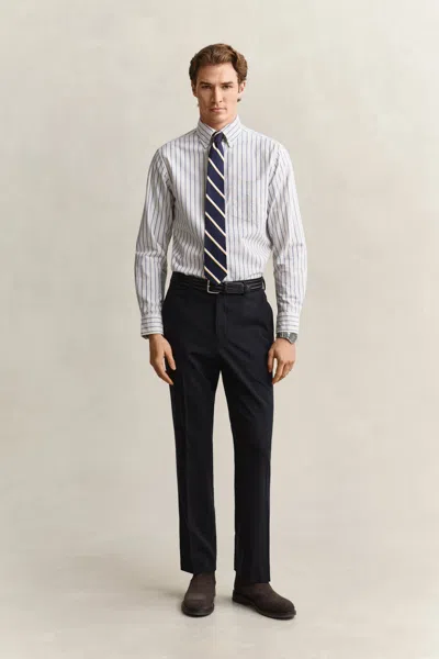 Gant Travel Suit Pants In Black