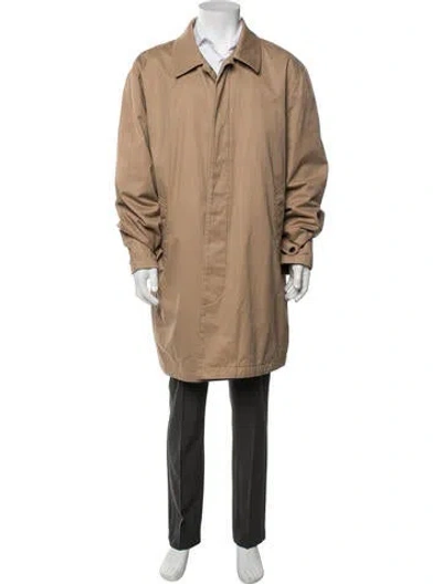Pre-owned Gant Trench Coat In Brown