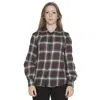 Gant Plaid Pattern Shirt In Brown