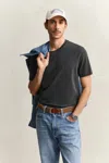 Gant Washed T-shirt In Black