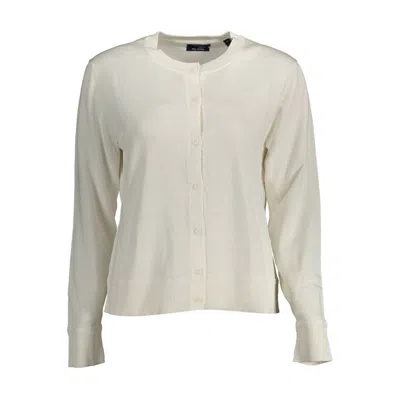Gant White Cotton Sweater