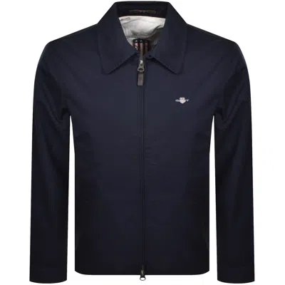Gant Windcheater Jacket Evening Blue In Navy
