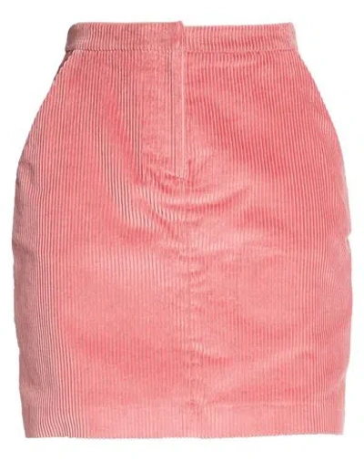 Gant Woman Mini Skirt Antique Rose Size 12 Cotton In Pink