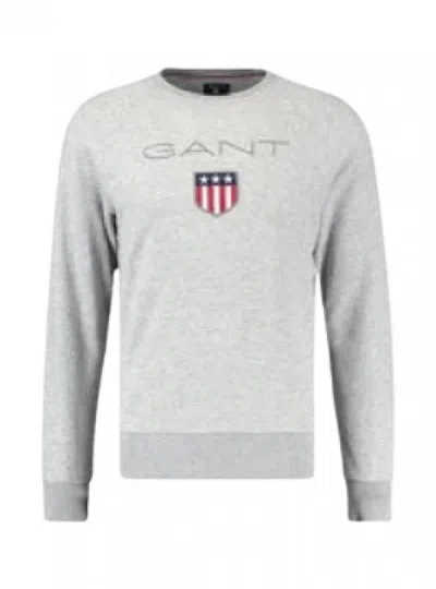 Gant Women's Sweatshirt 2046004 Shield  In Gray