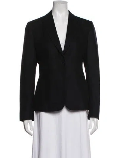 Pre-owned Gant Wool Blazer In Black