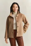 Gant Wool Blend Jacket In Neutral