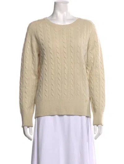 Pre-owned Gant Wool Crew Neck Sweater In Neutrals