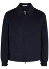 Gant Zip-up Bomber Jacket In Navy