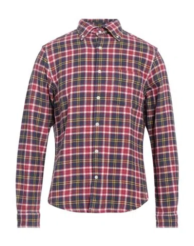 Gant X Wrangler Man Shirt Purple Size 15 ½ Cotton