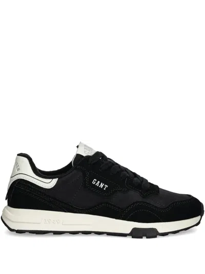 Gant Youtron Panelled Sneakers In Black