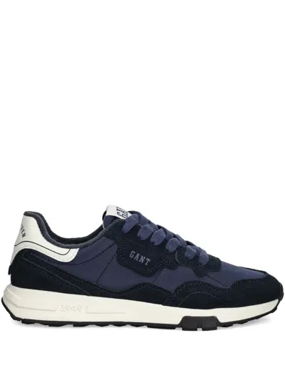 Gant Youtron Suede Sneakers In Blue