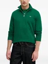 Gant Zip Sweatshirt In Multi