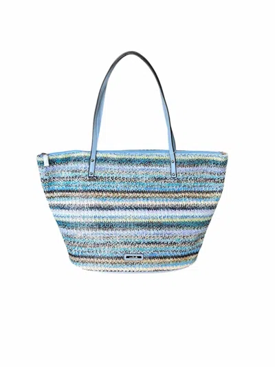 Ganz Women's Resort To Carrying All Tote Bag In Aqua In Blue