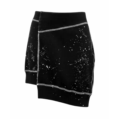 Gao Republic Women's Fleece Skirt - Black