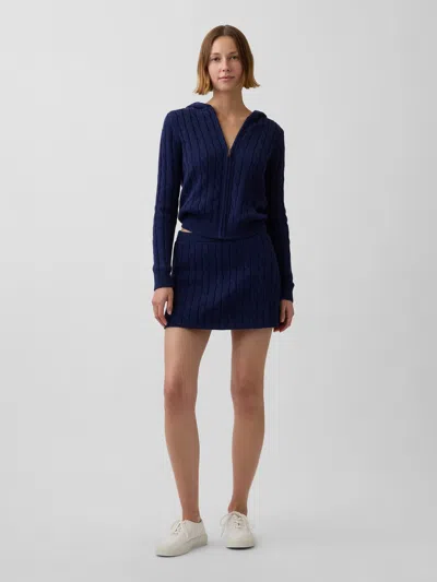 Gap 100% Cotton Cable-knit Mini Skort