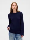Gap 100% Cotton Oversized Sweater In Blue