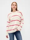 Gap 100% Cotton Oversized Sweater In Multi