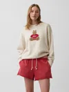 Gap 100% Cotton Oversized Sweater In Multi