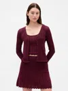 Gap 100% Cotton Pointelle Cardigan