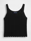 Gap 100% Cotton Pointelle Tank Top