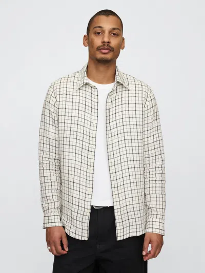 GAP 100% LINEN CLASSIC SHIRT