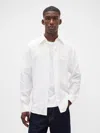 Gap 100% Linen Classic Shirt In White