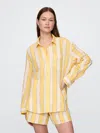 Gap 100% Linen Oversized Shirt
