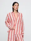 Gap 100% Linen Oversized Shirt