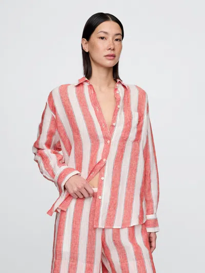 Gap 100% Linen Oversized Shirt