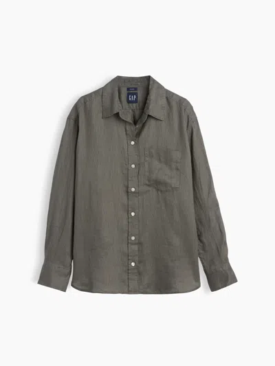 Gap 100% Linen Oversized Shirt