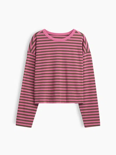 Gap Knit Oversized Crop T-shirt