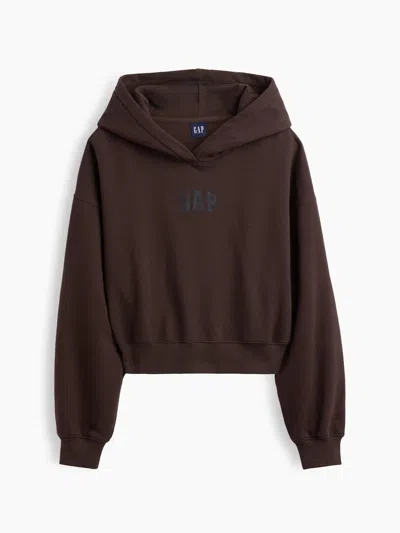 Gap Vintagesoft Crop Logo Hoodie