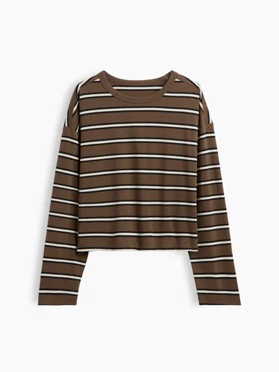 Gap Knit Oversized Crop T-shirt
