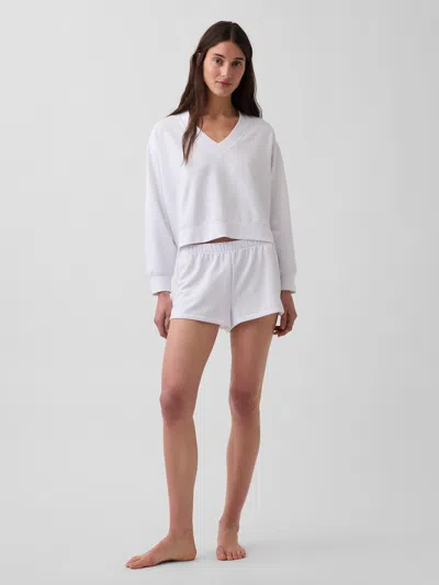 Gap 2" Cloudlight Easy Shorts In Fresh White