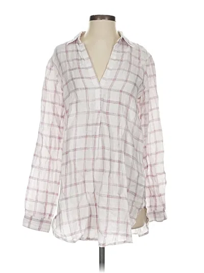 Pre-owned Gap 3/4 Sleeve Blouse In Pink