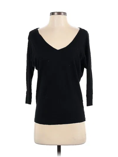 Pre-owned Gap 3/4 Sleeve T-shirt In Black