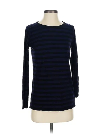 Pre-owned Gap 3/4 Sleeve T-shirt In Blue