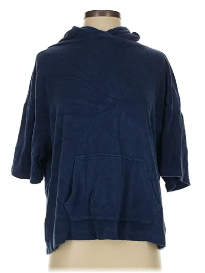 Pre-owned Gap 3/4 Sleeve T-shirt In Blue