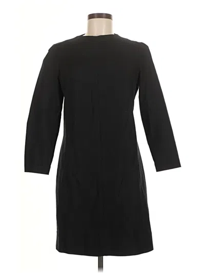 Pre-owned Gap 3/4 Sleeve Top Black Boatneck Tops