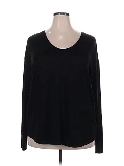 Pre-owned Gap 3/4 Sleeve T-shirt In Black