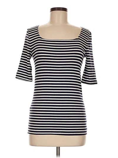 Gap 3/4 Sleeve T-shirt In Multi