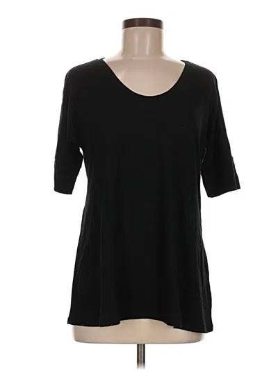 Pre-owned Gap 3/4 Sleeve T-shirt In Black