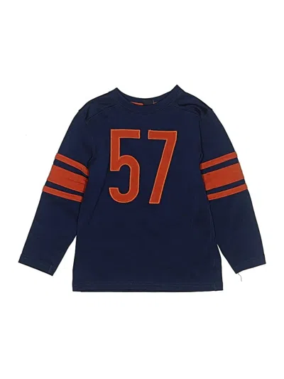 Pre-owned Gap Kids' 3/4 Sleeve T-shirt In Blue